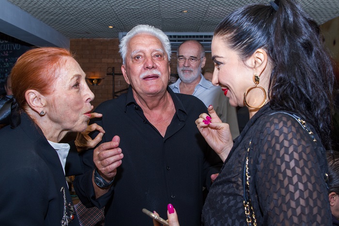 Marina Colasanti, Luiz Alves Jr. e Alessandra Colasanti, filha de Marina | © Diego Lima Marina Colasanti, Luiz Alves Jr. e Alessandra Colasanti, filha de Marina | © Diego Lima