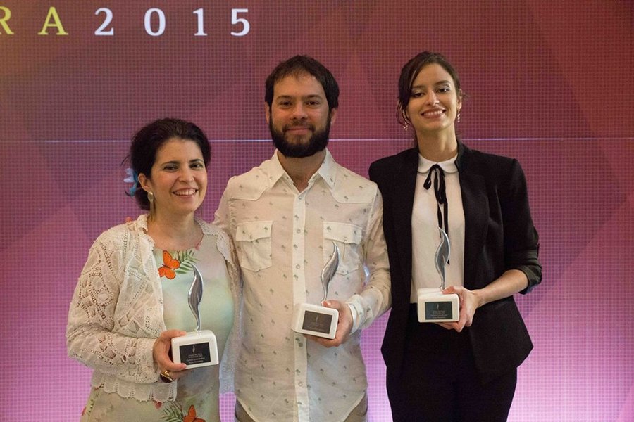 Micheliny Verunschk, Estevão Azevedo e Débora Ferraz são os vencedores do Prêmio SP de Literatura em 2015 | © Marcelo Nakano