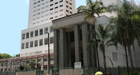 Prédio histórico da Biblioteca Mário de Andrade foi alvo de pedras e uma bala durante protestos na capital paulista | © Prefeitura de SP