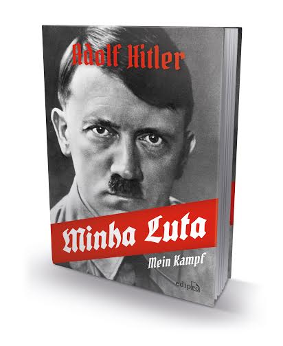 Capa da versão de 'Mein kampf' da Edipro, que deve chegar às livrarias ainda este mês | © Reprodução