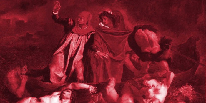 A barca de Dante, de Eugène Delacroix | © Reprodução