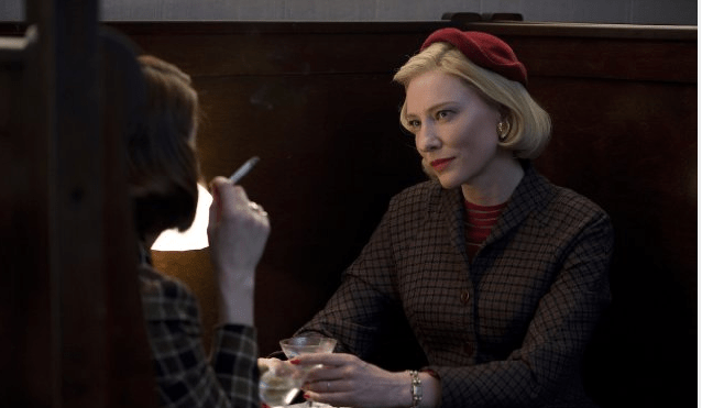 Cena do filme 'Carrol' inspirado no livro 'The price of salt', de Patricia Highsmith