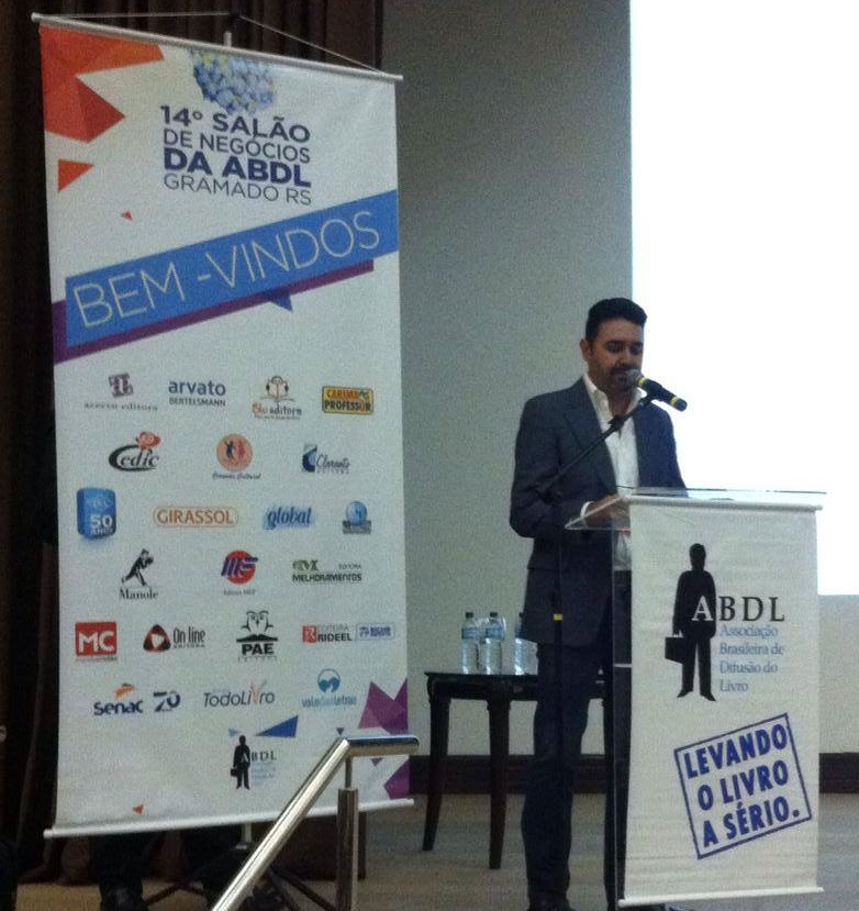 Leandro Carvalho, presidente da ABDL, na abertura do evento | © Cassia Carrenho
