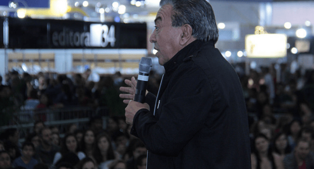 Mauricio de Sousa participa da Arena Cultural da Bienal de SP em 2014 | © Divulgação