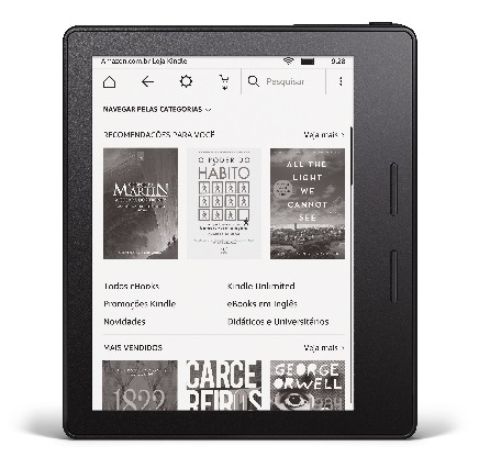 Novo Kindle é 30% mais fino e 20% mais leve que suas versões anteriores | © Divulgação