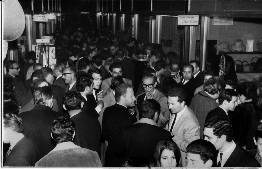 Inauguração da livraria Dante Alighieri, em 1966 | © Acervo da Família