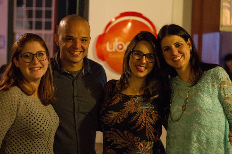 Equipe da International Paper durante um dos Happy Hours do Chambril | © Beatriz Alves