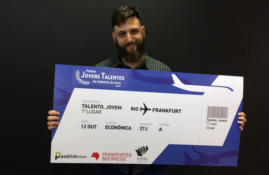 Daniel Lameira ganhou o Prêmio Especial Jovens Talentos em 2015 e faturou sua ida a Frankfurt | © Lima Andruška