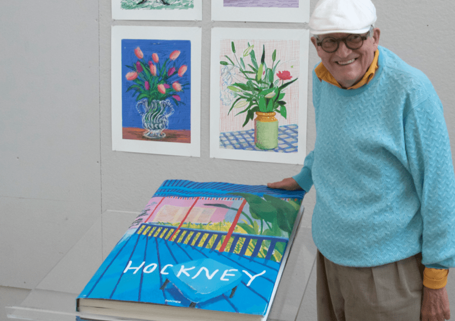 David Hockney fará a conferência de imprensa da Feira do Livro de Frankfurt © Jean-Pierre Gonçalves de Lima