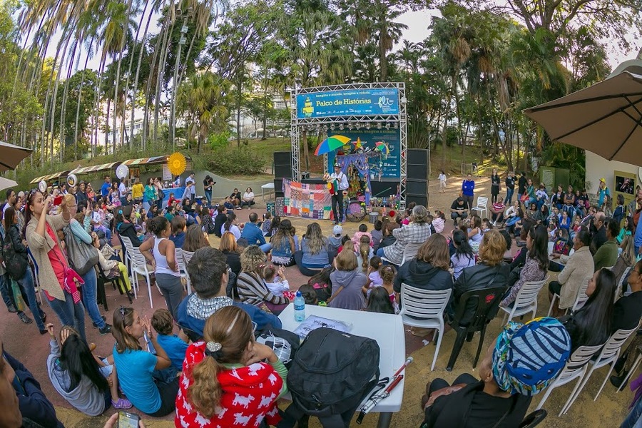 Palco de Histórias da primeira edição da Primavera Literária de BH | © Divulgação