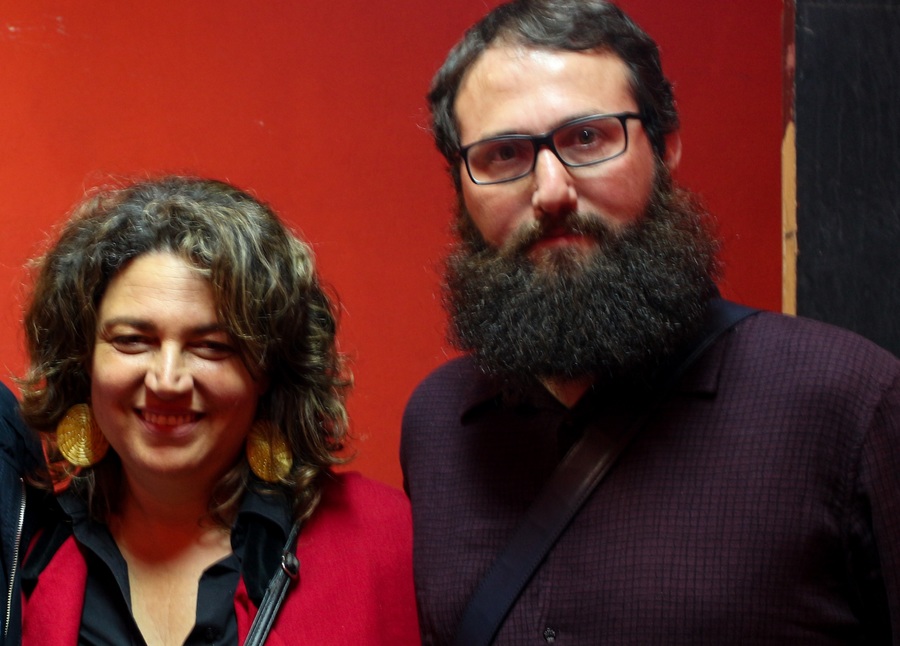 Guiomar de Grammont, curadora do Fórum das Letras, e Julián Fuks, vencedor do Prêmio Jabuti (categoria romance), falam à PublishNews TV | © Divulgação