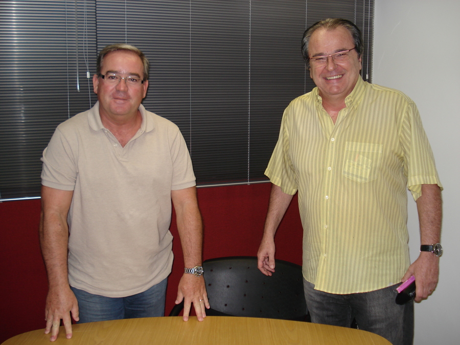 Os sócios e diretores da empresa: Renato Guazzelli, filho de Ênio Matheus Guazzelli, fundador da empresa, e Francisco Canato | &copy; Divulgação