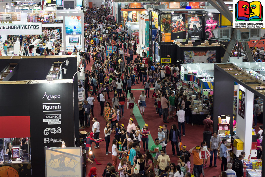 Bienal Internacional do Livro de São Paulo levou ao Anhembi quase 700 mil pessoas, mas não passou ilesa pelo ano de crise | © Divulgação