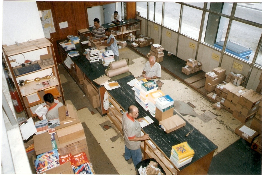 Setor de expedição da empresa nos anos 1990 | &copy; Divulgação