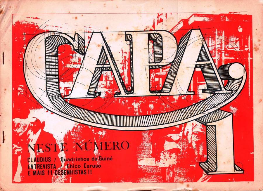 Primeira edição da Revista 'Capa', publicada em 1976 | © Divulgação
