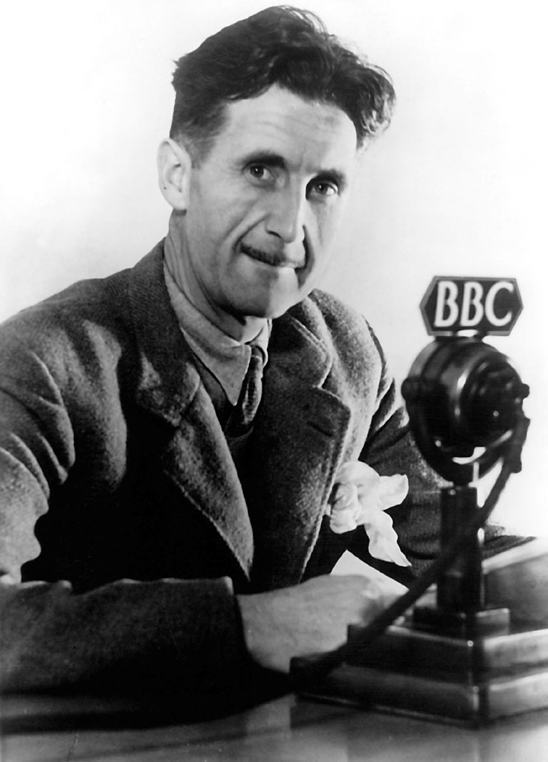 George Orwell ganha destaque na lista desta semana ao ter duas de suas obras na lista | © BBC / WikiCommons