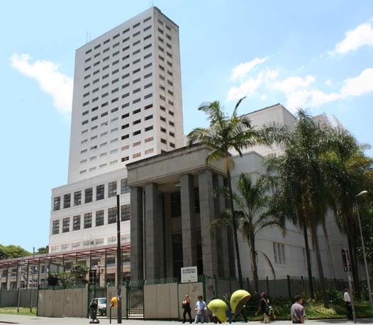 Fachada da Biblioteca Mário de Andrade, a maior biblioteca pública da capital paulista | © Prefeitura de SP / Divulgação