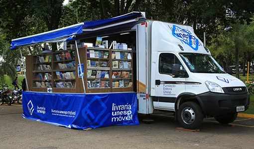 Livraria móvel chega em Rio Claro no dia 13 de março | © Divulgação