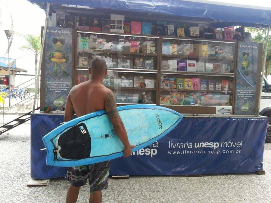 'Jabuti vai à praia' foi o nome dado à campanha que venceu o Prêmio Jabuti nas Livrarias | © Divulgação