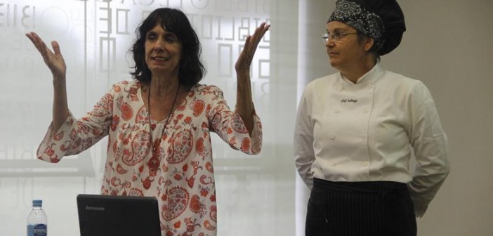 Dolores Freixa e Solange Botura apresentam, na Biblioteca Parque Villa-Lobos, cardápio inspirado na obra 'Dois irmãos', de Milton Hatoum | © Divulgação