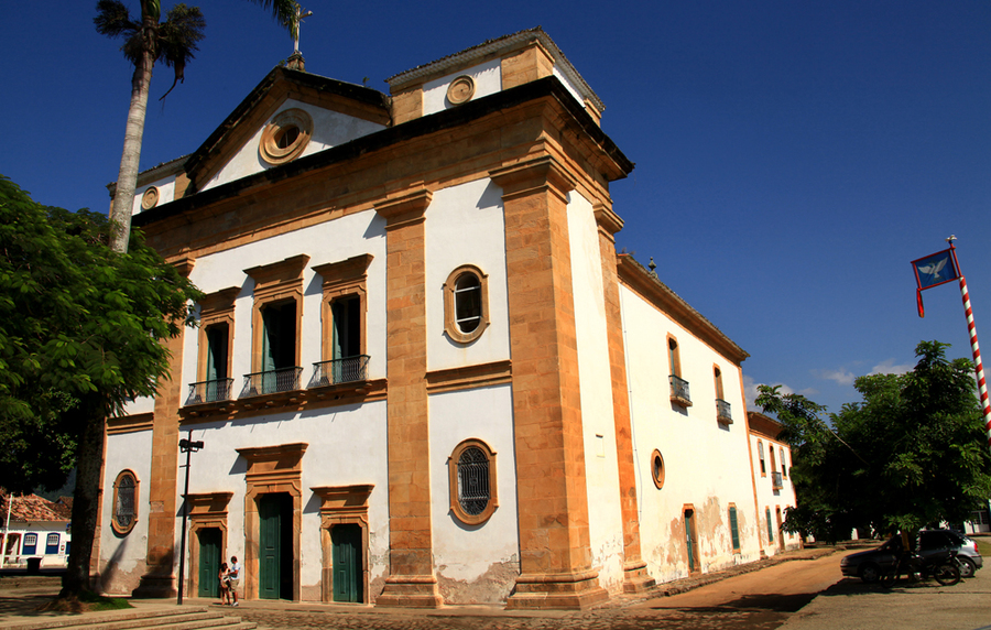 A Igreja da Matriz abrigará as mesas e os debates da Flip de 2017 | (cc) Wikipedia / Rejane Sarmento