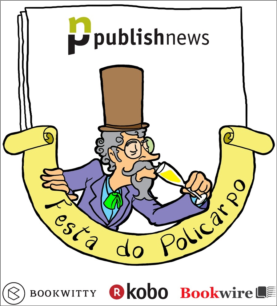 Estevão criou o logo da 'Festa do Policarpo' que acontece no dia 28/7 na Flip 