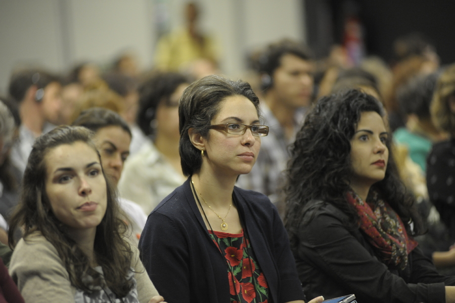 Plateia da primeira edição do InterLivro, em 2015 | © Divulgação / Bienal