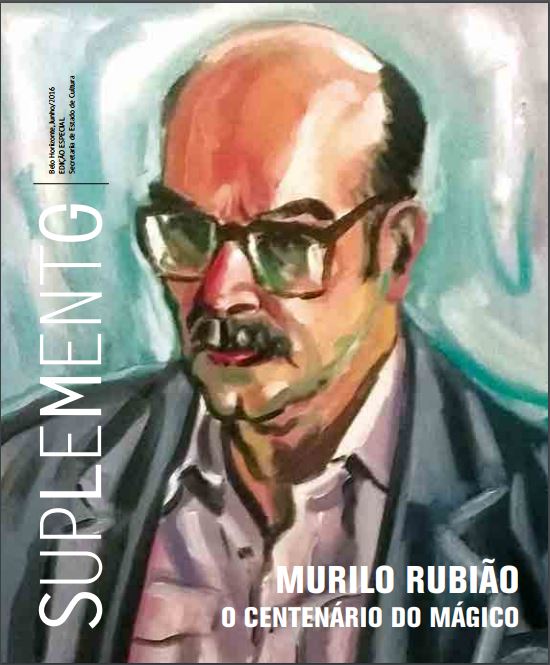 Capa da edição especial em comemoração ao centenário de Murilo Rubião, fundador do Suplemento Literário de Minas Gerais | © Reprodução