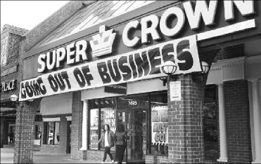 Fechamento da Super Crown no início dos anos 2000