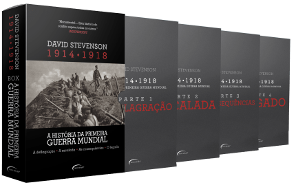 Box A história da Primeira Guerra Mundial estreou na lista já ocupando a 16ª posição da Lista Geral dessa semana | © Divulgação Box A história da Primeira Guerra Mundial estreou na lista já ocupando a 16ª posição da Lista Geral dessa semana | © Divulgação