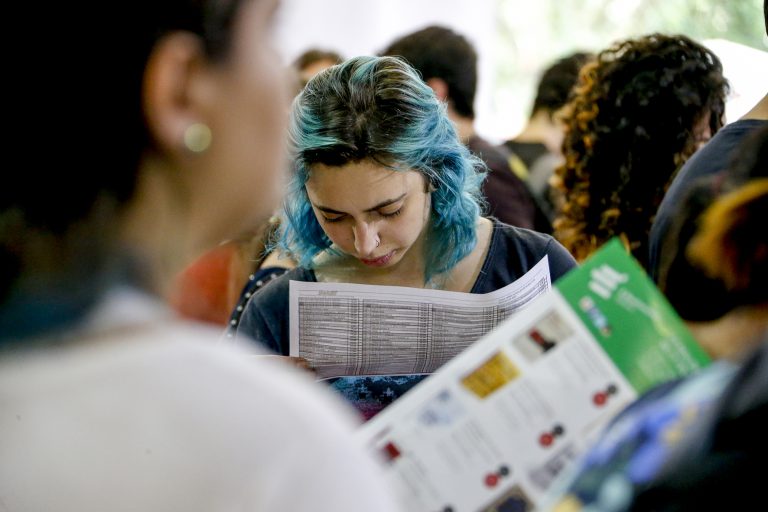 Organizada pela Edusp, a Festa do Livro procura aproximar editoras e leitores |© Marcos Santos/USP Imagens