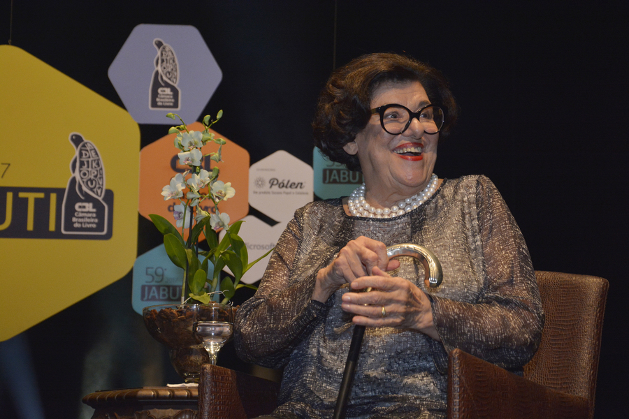 Ruth Rocha, a homenageada da noite | © Elisangela Borges