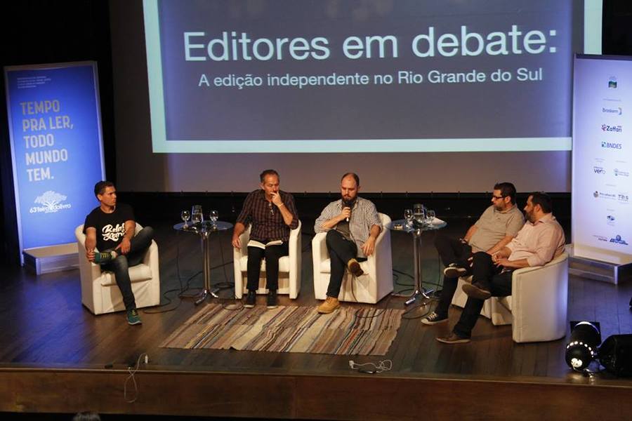 Debate sobre as editoras gaúchas no Pub-Livro de Porto Alegre | Leonardo Neto