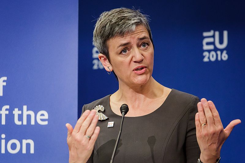 Margerethe Vestager, comissária de competição da Comunidade Europeia | © Paul Voorham / EU2016 NL Margerethe Vestager, comissária de competição da Comunidade Europeia | © Paul Voorham / EU2016 NL