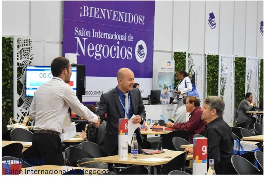 Foto da última edição do Salão de Negócios da Feira do Livro de Bogotá | © Redes sociais do evento