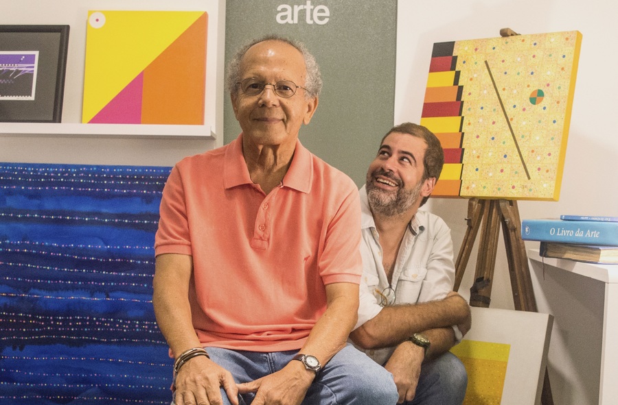 Eber e Argolo batem papo sobre o processo de criação do livro 'Bazar' nesta quinta-feira, em SP | © Divulgação