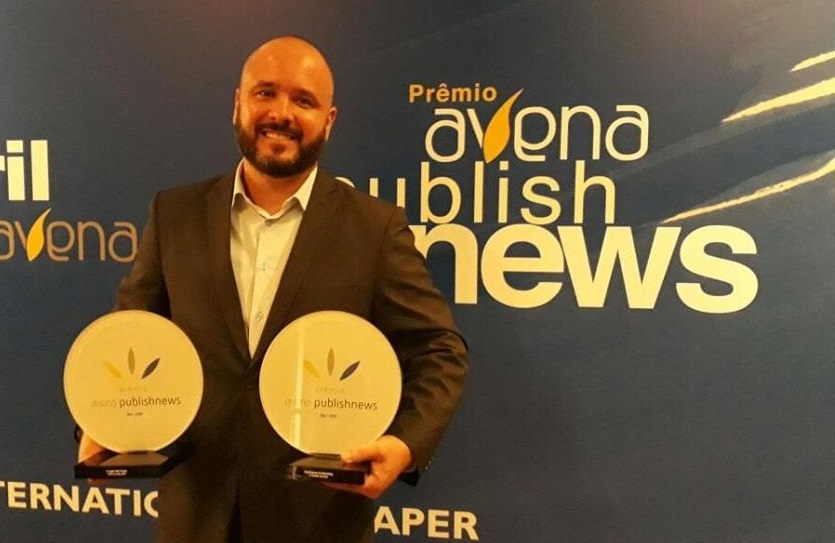 Antônio Bitiati foi o vencedor do Prêmio Avena PublishNews de Profissional de Marketing e de Vendas de 2017 | © Acervo pessoal Antônio Bitiati foi o vencedor do Prêmio Avena PublishNews de Profissional de Marketing e de Vendas de 2017 | © Acervo pessoal