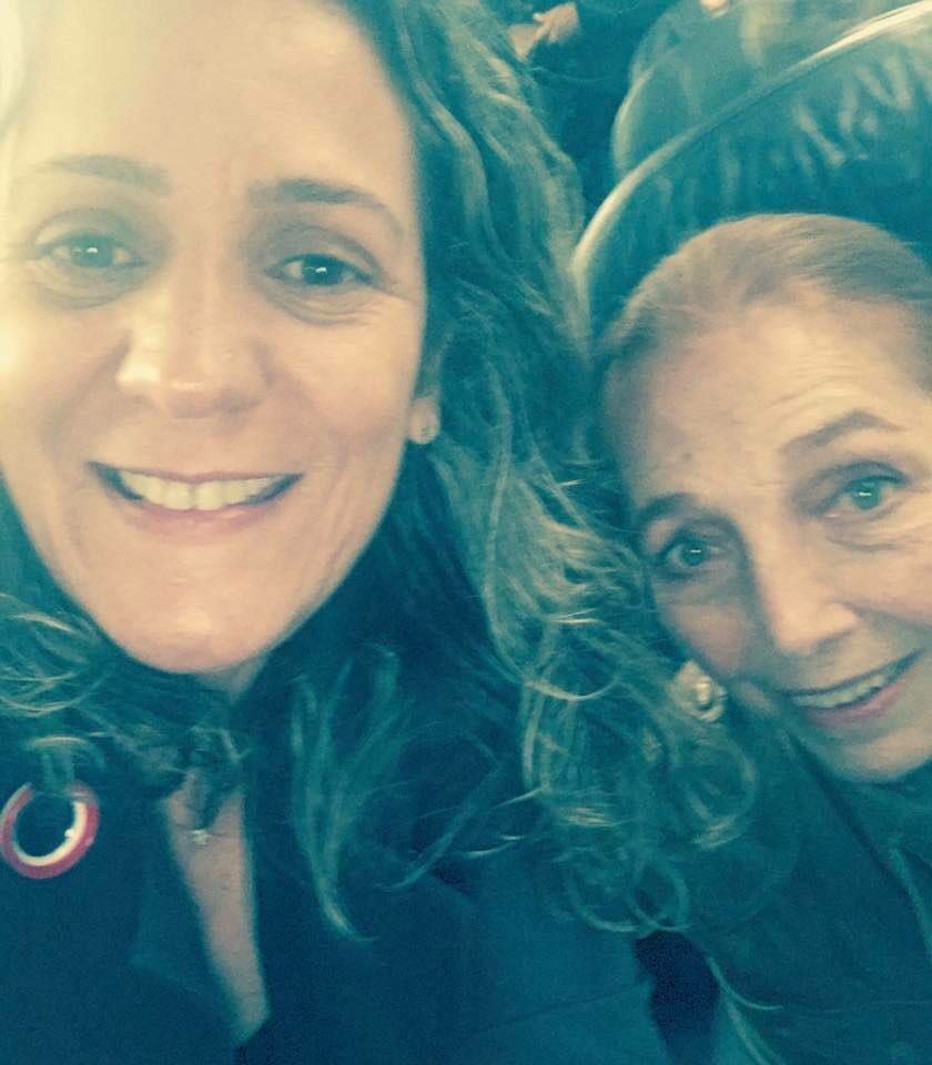 Dênya e Marina Colasanti em Guadalajara Dênya e Marina Colasanti em Guadalajara