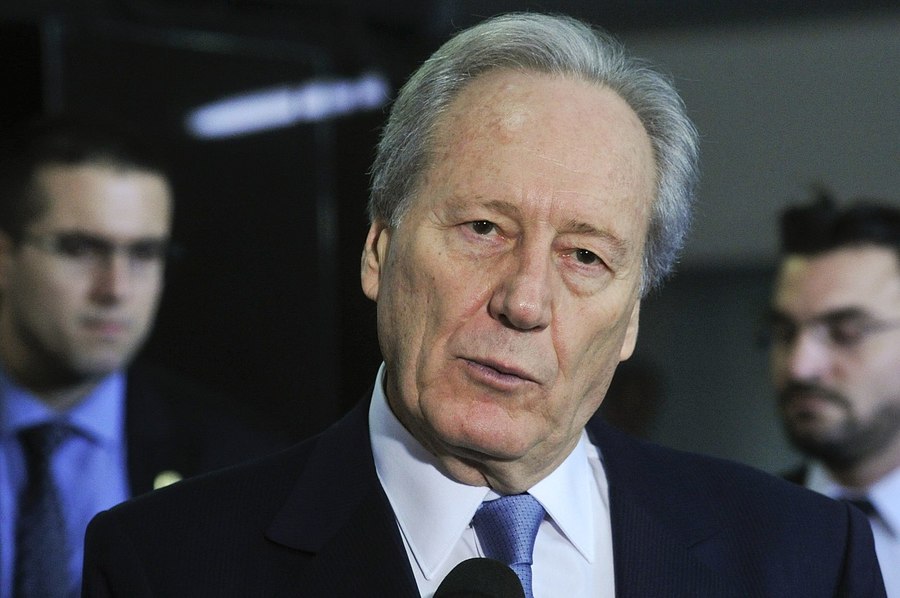 O ministro Ricardo Lewandowski lança hoje, às 17h30, o livro 'Pressupostos materiais e formais da intervenção federal no Brasil' | © Geraldo Magela/Agência Senado O ministro Ricardo Lewandowski lança hoje, às 17h30, o livro 'Pressupostos materiais e formais da intervenção federal no Brasil' | © Geraldo Magela/Agência Senado