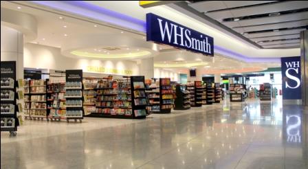 Loja da WHSmith no terminal cinco do aeroporto de Heathrow, em Londres | © Divulgação