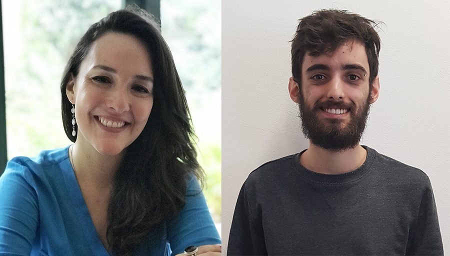 Juliana Leite e Tobias Carvalho são os vencedores do Prêmio Sesc de Literatura de 2018 | © Divulgação Juliana Leite e Tobias Carvalho são os vencedores do Prêmio Sesc de Literatura de 2018 | © Divulgação