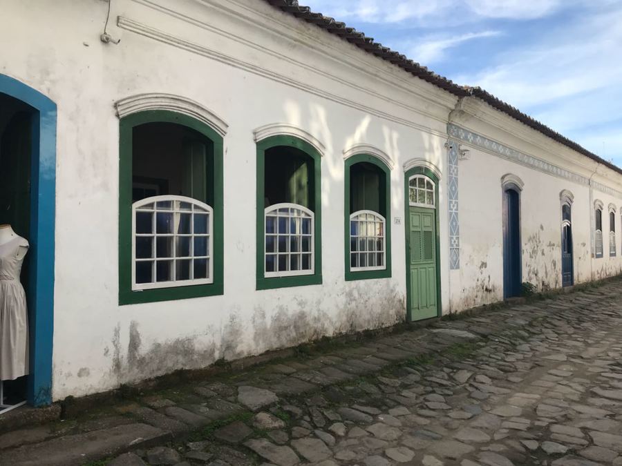 Fachada da nova Casa PublishNews em Paraty