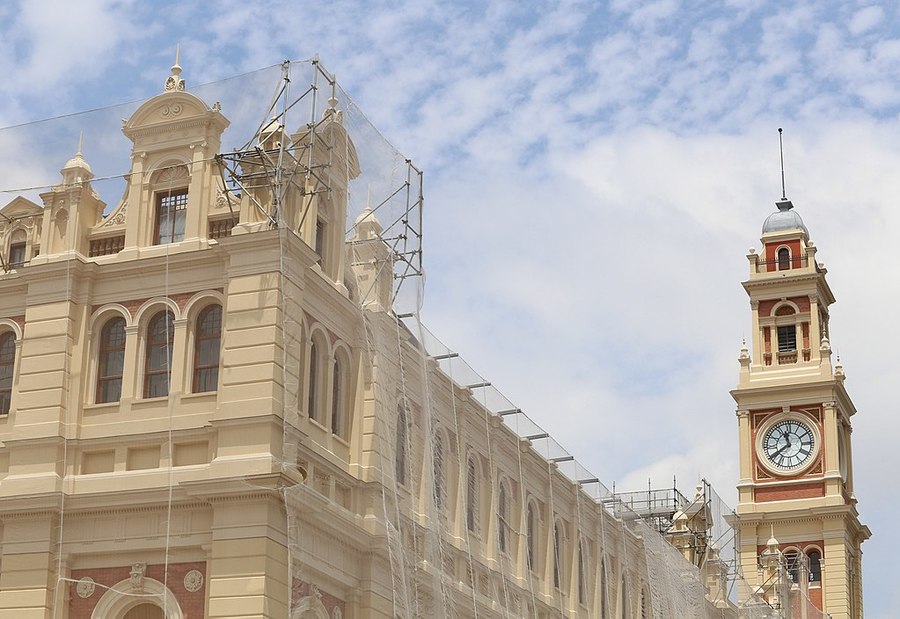 O museu foi parcialmente destruído por um incêndio em 2015 | © Governo do Estado de São Paulo O museu foi parcialmente destruído por um incêndio em 2015 | © Governo do Estado de São Paulo