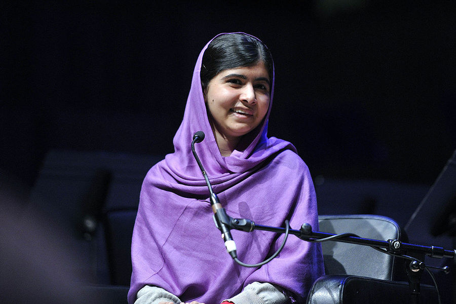 Malala é a mais jovem ganhadora do Nobel da Paz | © Southbank Centre Malala é a mais jovem ganhadora do Nobel da Paz | © Southbank Centre