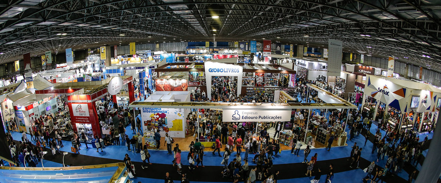 Última edição da Bienal Internacional do Livro do Rio de Janeiro bateu recorde de público com mais de 640 mil visitantes | © Leandro Martins / Divulgação Última edição da Bienal Internacional do Livro do Rio de Janeiro bateu recorde de público com mais de 640 mil visitantes | © Leandro Martins / Divulgação