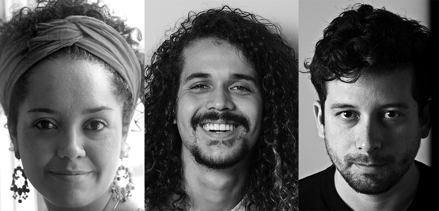 Bianca Santana, Geovani Martins e João Paulo Cuenca | © Divulgação