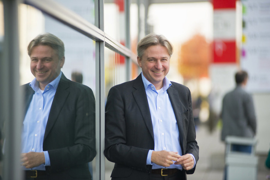 Juergen Boos, diretor da Feira do Livro de Frankfurt | © Peter Hirth / Frankfurt Book Fair