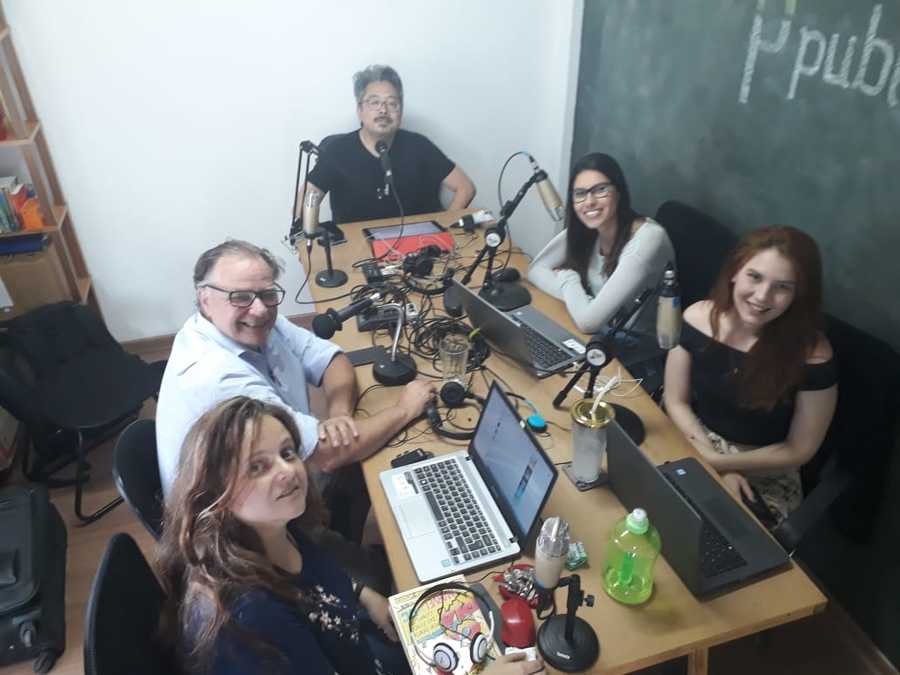 Pierre André Ruprecht participou ao lado da nossa equipe do Podcast do PublishNews | © Zé Barrichello Pierre André Ruprecht participou ao lado da nossa equipe do Podcast do PublishNews | © Zé Barrichello