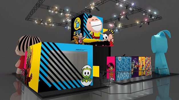 Estande da MSP na Comic Con Experience 2018 | © Divulgação Estande da MSP na Comic Con Experience 2018 | © Divulgação