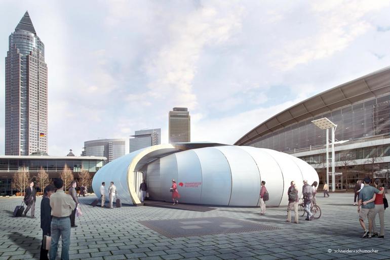 Pavilhão de Frankfurt | © Divulgação Pavilhão de Frankfurt | © Divulgação